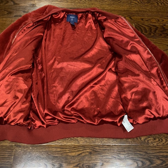 NWT Forever 21 Faux Bomber - Picture 5 of 6